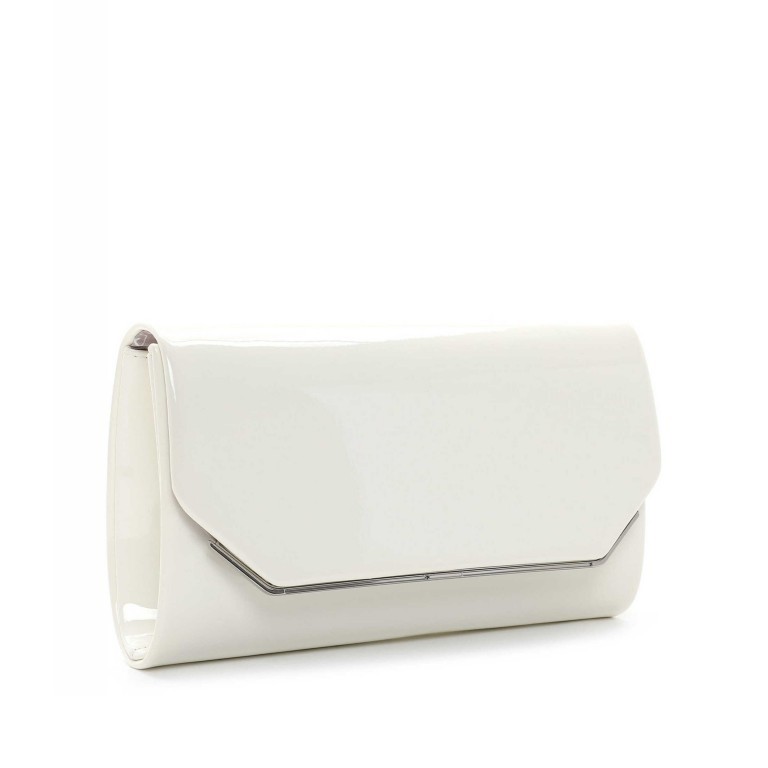 Umhängetasche / Clutch Amalia White Finish, Farbe: weiß, Marke: Tamaris, EAN: 4063512076433, Abmessungen in cm: 22x13x5, Bild 2 von 6