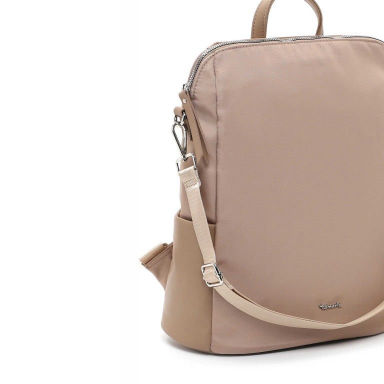 Rucksack Larissa Taupe, Farbe: taupe/khaki, Marke: Tamaris, EAN: 4063512083257, Abmessungen in cm: 30x34x14, Bild 5 von 5