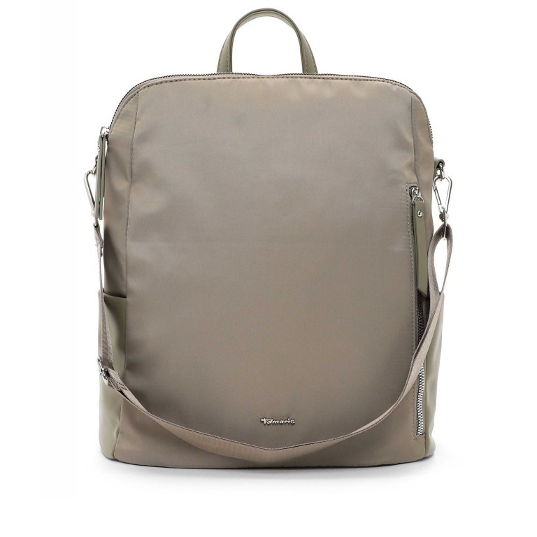 Rucksack Larissa Khaki, Farbe: taupe/khaki, Marke: Tamaris, EAN: 4063512083240, Abmessungen in cm: 30x34x14, Bild 1 von 5