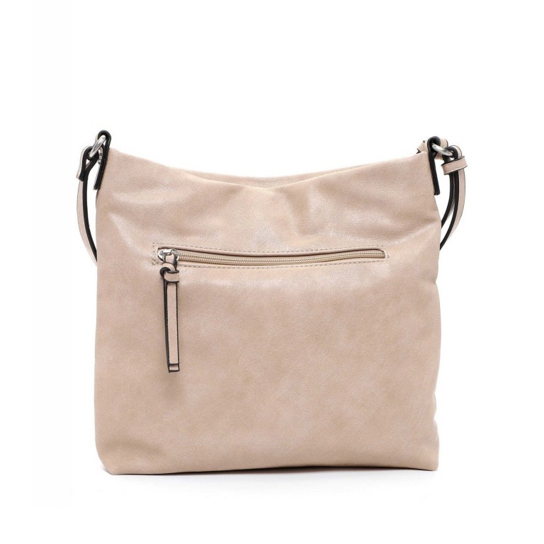 Umhängetasche Liane Light Taupe, Farbe: rosa/pink, Marke: Tamaris, EAN: 4063512081413, Abmessungen in cm: 26x25x5, Bild 3 von 5