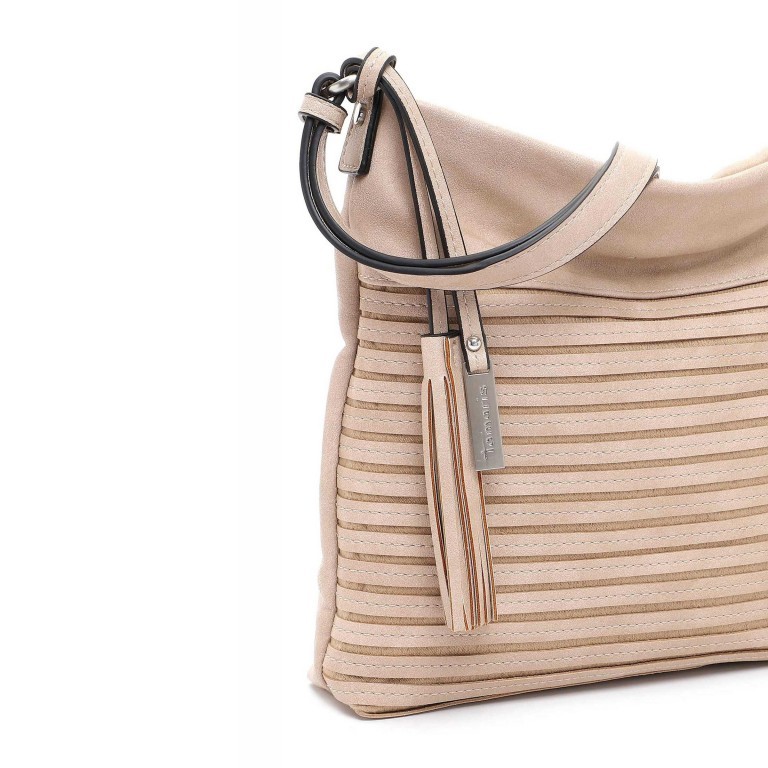 Umhängetasche Liane Light Taupe, Farbe: rosa/pink, Marke: Tamaris, EAN: 4063512081413, Abmessungen in cm: 26x25x5, Bild 5 von 5