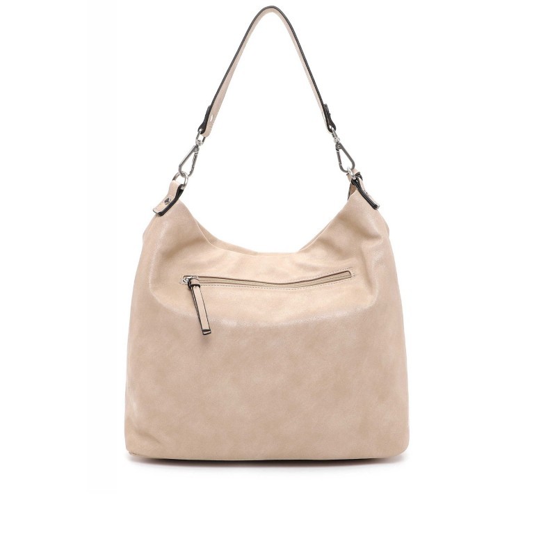 Beuteltasche Liane Light Taupe, Farbe: rosa/pink, Marke: Tamaris, EAN: 4063512081475, Abmessungen in cm: 32x31.5x14, Bild 3 von 5