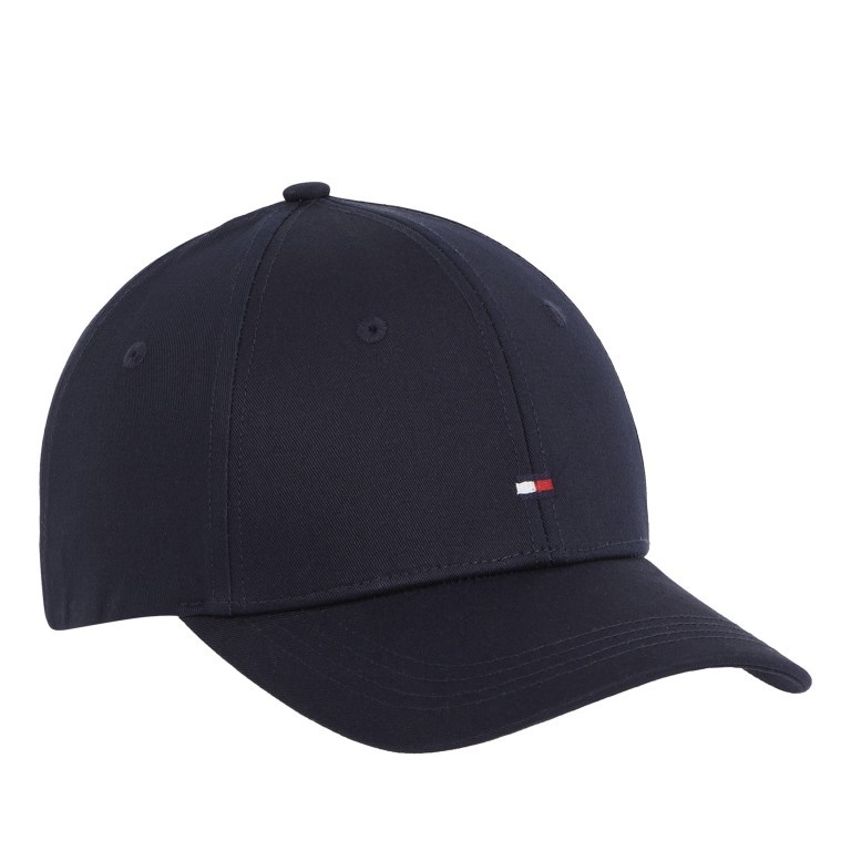 Cap Essential Flag Cap Space Blue, Farbe: blau/petrol, Marke: Tommy Hilfiger, EAN: 8720643554549, Bild 1 von 3