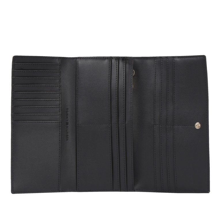 Geldbörse Casual Black, Farbe: schwarz, Marke: Tommy Hilfiger, EAN: 8720643564562, Abmessungen in cm: 19x10x2, Bild 3 von 3