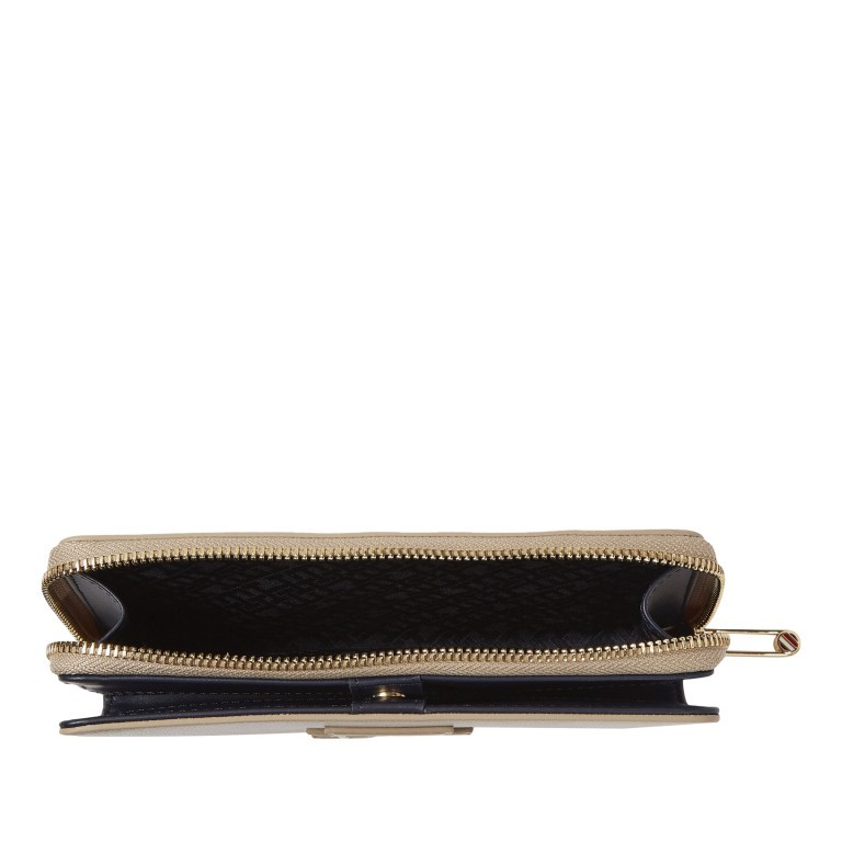 Geldbörse Timeless Large Wallet Zip Around Beige, Farbe: beige, Marke: Tommy Hilfiger, EAN: 8720643564302, Abmessungen in cm: 19x10x3, Bild 3 von 3