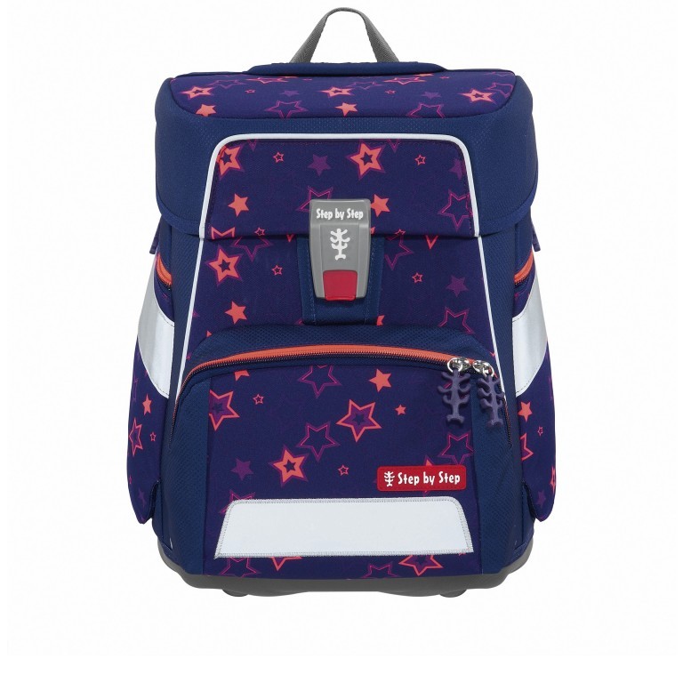 Schulranzen Space Shine Special Edition mit Glow-in-the-dark-Effekt Pegasus Night Nuala, Farbe: flieder/lila, Marke: Step by Step, EAN: 4047443485823, Abmessungen in cm: 28x37x20, Bild 4 von 15
