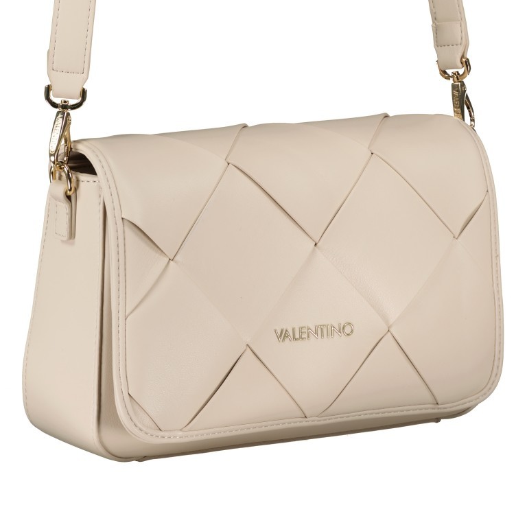 Umhängetasche Ibiza Off White, Farbe: beige, Marke: Valentino Bags, EAN: 8058043928623, Abmessungen in cm: 28x18x7, Bild 2 von 6