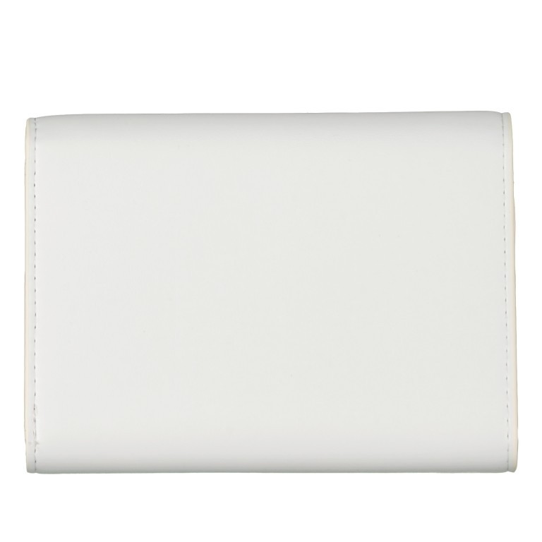 Geldbörse July Bianco, Farbe: weiß, Marke: Valentino Bags, EAN: 8058043931449, Abmessungen in cm: 14.5x10.5x3, Bild 3 von 4