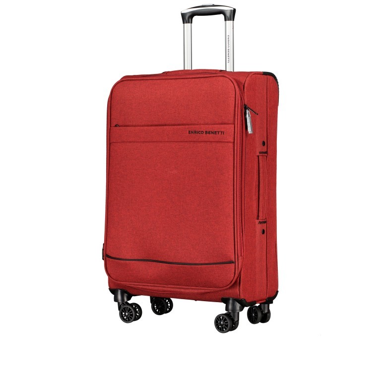 Koffer Dallas M erweiterbar Burgunder, Farbe: rot/weinrot, Marke: Enrico Benetti, EAN: 8714872381359, Abmessungen in cm: 42x68x23, Bild 2 von 9