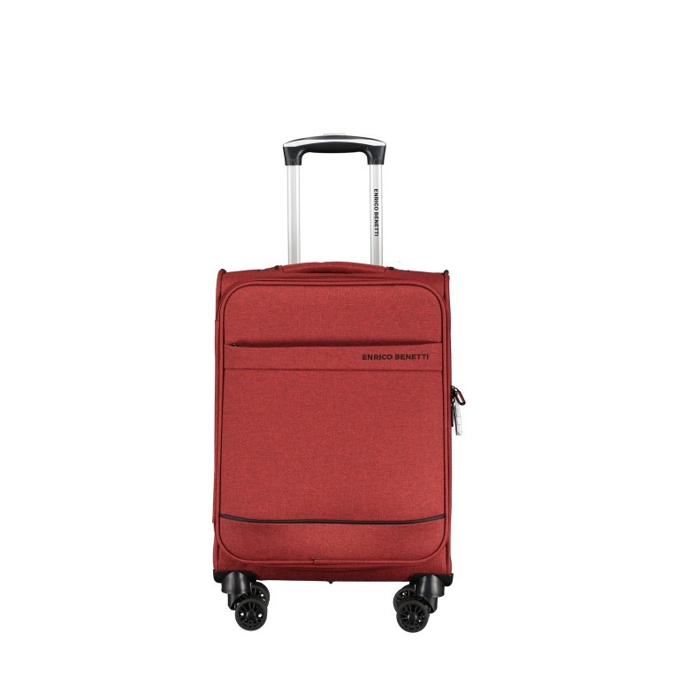 Koffer Dallas S erweiterbar Burgunder, Farbe: rot/weinrot, Marke: Enrico Benetti, EAN: 8714872381342, Abmessungen in cm: 36x58x19.5, Bild 1 von 9