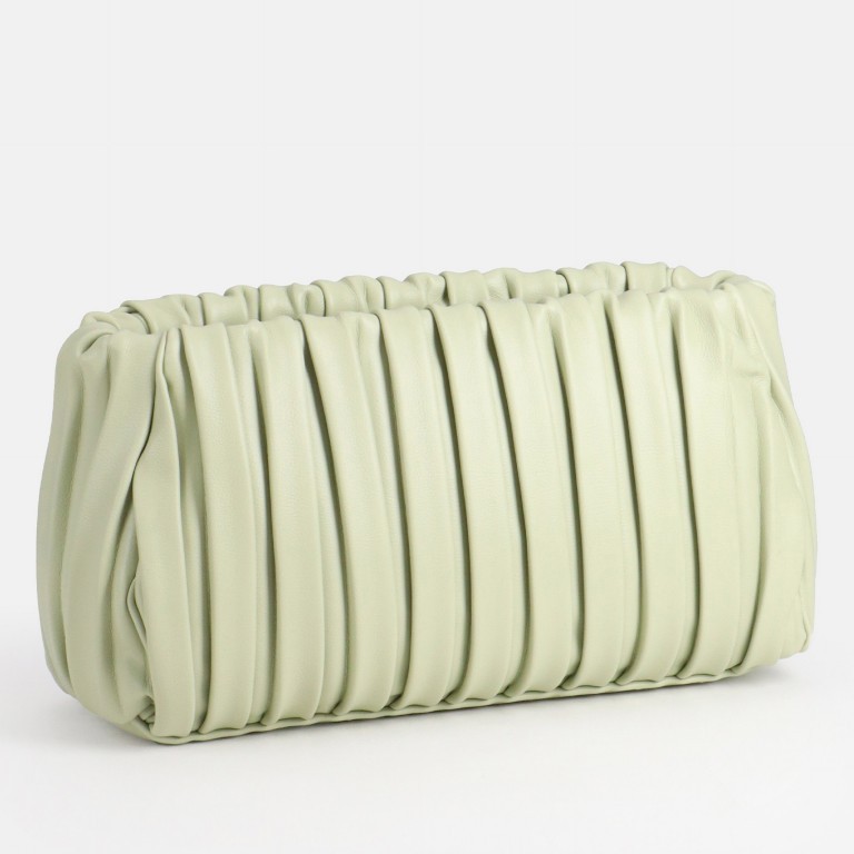 Umhängetasche / Clutch Nivala Crossbody Soft Green, Farbe: grün/oliv, Marke: Seidenfelt, EAN: 4251817626396, Abmessungen in cm: 27x15x8, Bild 2 von 6