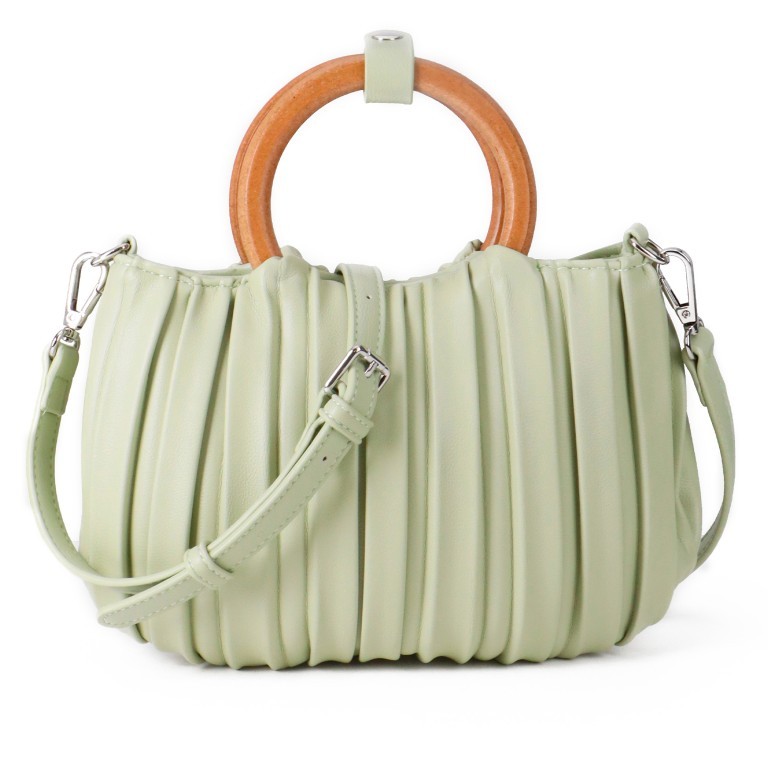Handtasche Nivala Midi Soft Green, Farbe: grün/oliv, Marke: Seidenfelt, EAN: 4251817626365, Abmessungen in cm: 25x17x8, Bild 1 von 7