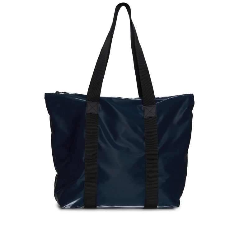 Shopper Tote Bag Rush Ink, Farbe: blau/petrol, Marke: Rains, EAN: 5711747537715, Abmessungen in cm: 35x36x13, Bild 1 von 5