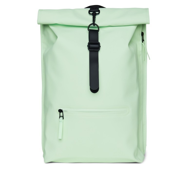 Rucksack Rolltop Mineral, Farbe: grün/oliv, Marke: Rains, EAN: 5711747537456, Abmessungen in cm: 31x49x10, Bild 1 von 6