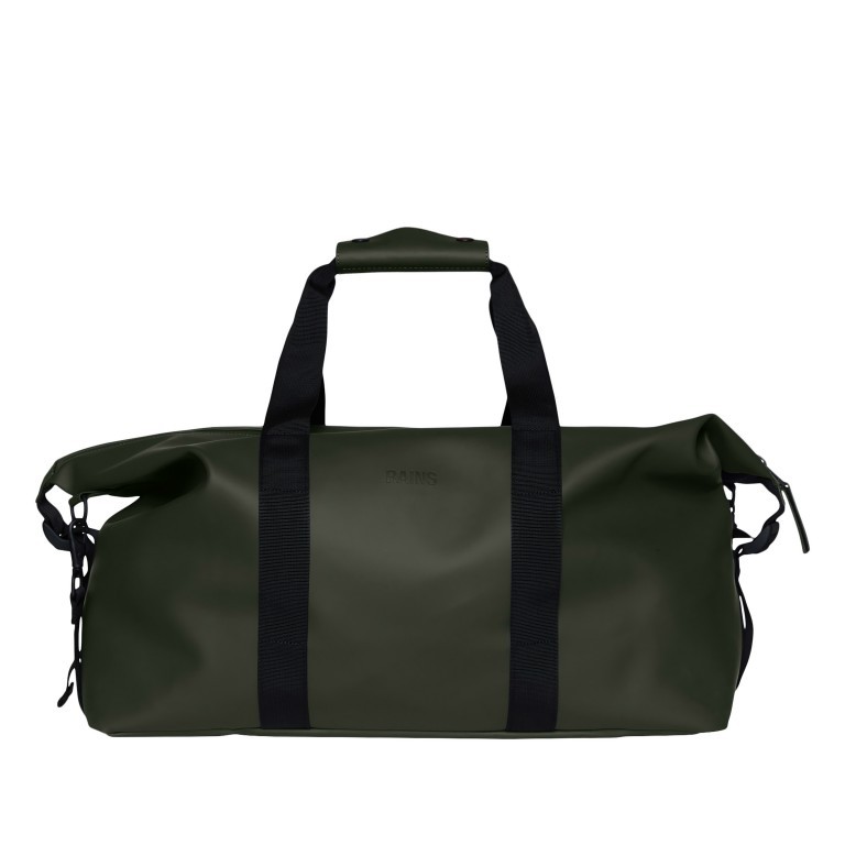Reisetasche Weekend Bag Green, Farbe: grün/oliv, Marke: Rains, EAN: 5711747498092, Abmessungen in cm: 52x27x26, Bild 1 von 7