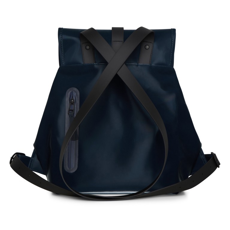 Rucksack Bucket Backpack Ink, Farbe: blau/petrol, Marke: Rains, EAN: 5711747537685, Abmessungen in cm: 25x30x17, Bild 2 von 6