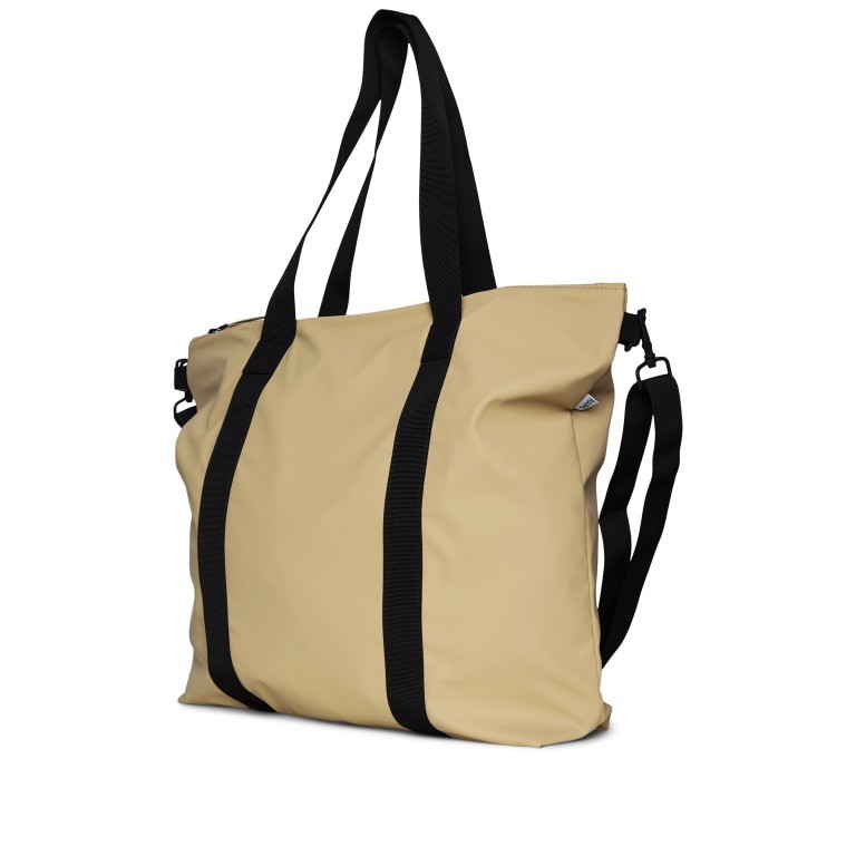 Shopper Tote Bag Sand, Farbe: beige, Marke: Rains, EAN: 5711747537753, Abmessungen in cm: 44x45x12, Bild 2 von 6