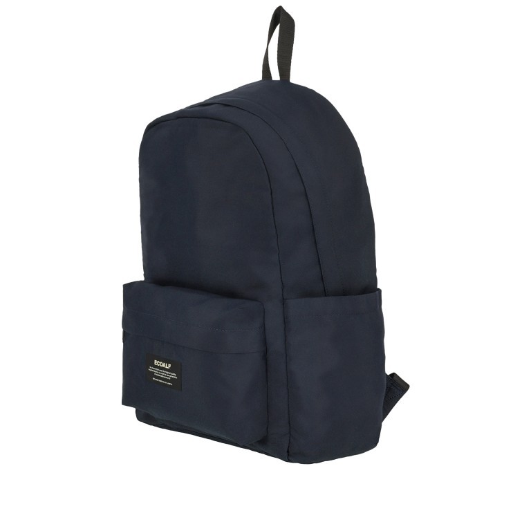 Rucksack Basil Midnight Navy, Farbe: blau/petrol, Marke: Ecoalf, EAN: 8445336466472, Abmessungen in cm: 28.5x41x15, Bild 2 von 5
