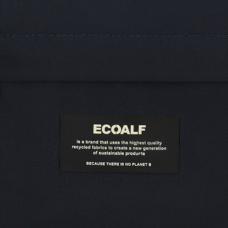 Rucksack Basil Midnight Navy, Farbe: blau/petrol, Marke: Ecoalf, EAN: 8445336466472, Abmessungen in cm: 28.5x41x15, Bild 5 von 5