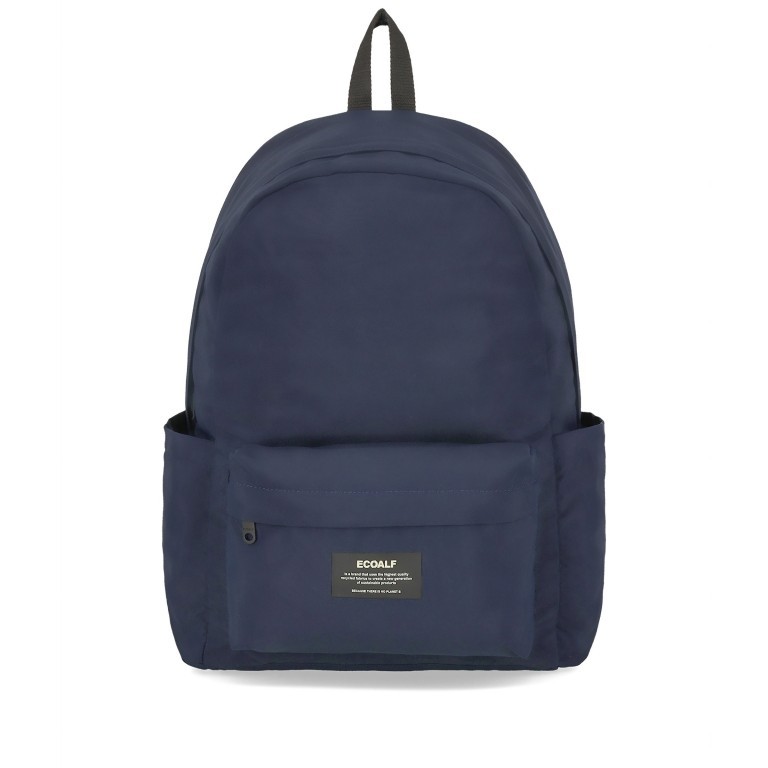 Rucksack Basil Midnight Navy, Farbe: blau/petrol, Marke: Ecoalf, EAN: 8445336466472, Abmessungen in cm: 28.5x41x15, Bild 1 von 5