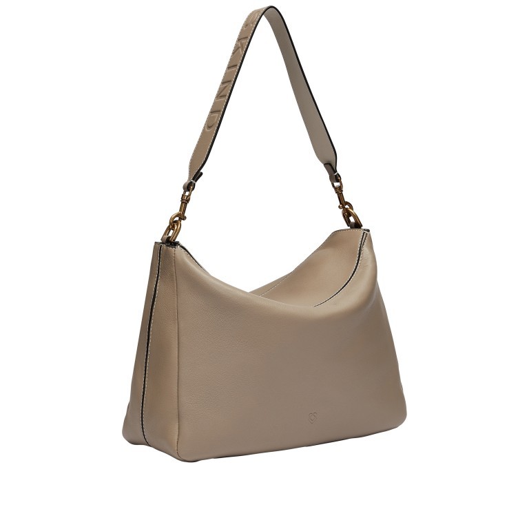 Beuteltasche Alessa Hobo M Dark French Grey, Farbe: taupe/khaki, Marke: Liebeskind Berlin, EAN: 4099593072514, Abmessungen in cm: 32x24x13.2, Bild 2 von 5