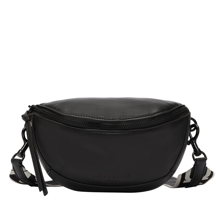 Gürteltasche Alma Belt Bag M Black, Farbe: schwarz, Marke: Liebeskind Berlin, EAN: 4099593072156, Abmessungen in cm: 22.5x14x11, Bild 1 von 5