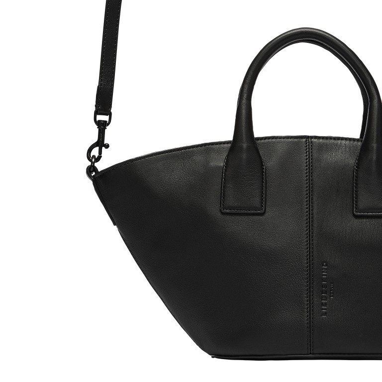 Handtasche Mica Shopper S Kodiaq Sheep Black, Farbe: schwarz, Marke: Liebeskind Berlin, EAN: 4099593073108, Abmessungen in cm: 49x21.3x18, Bild 5 von 5