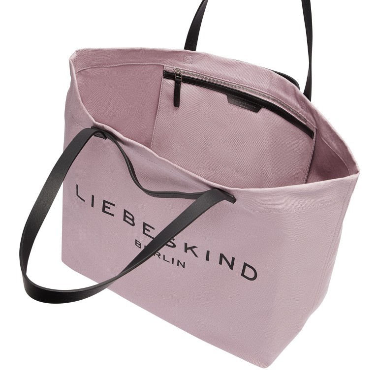 Shopper Canvas Aurora Shopper L Pale Lavender, Farbe: flieder/lila, Marke: Liebeskind Berlin, EAN: 4099593076994, Abmessungen in cm: 55.5x38x19, Bild 4 von 5