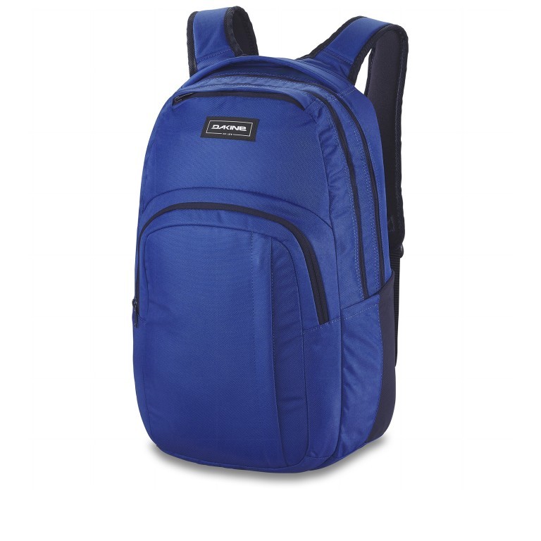 Schulrucksack Campus L Volumen 33 Liter Deep Blue, Farbe: blau/petrol, Marke: Dakine, EAN: 0194626466033, Abmessungen in cm: 33x52x20, Bild 1 von 6