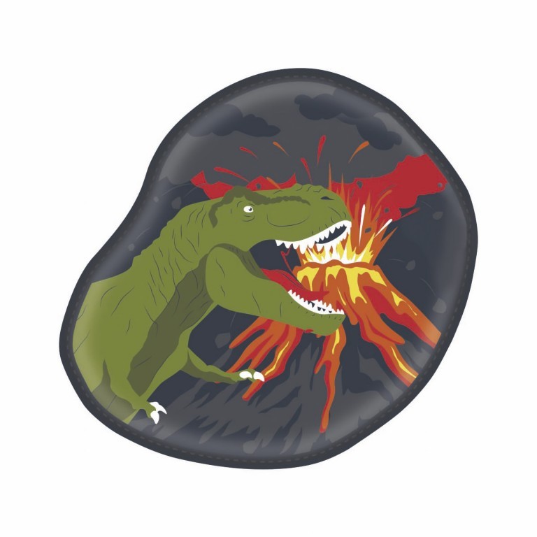 Sticker / Anhänger für Schulranzen Magic Mags Flash Dino Keno, Farbe: grün/oliv, Marke: Step by Step, EAN: 4047443491077, Bild 1 von 4
