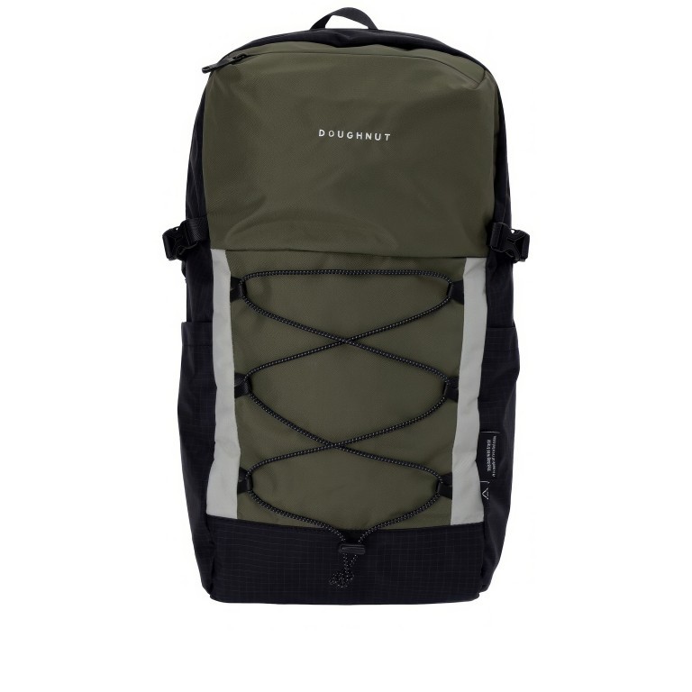 Rucksack Street Cruise Series Hypatia mit Laptopfach 13 Zoll Volumen 17 Liter Army, Farbe: grün/oliv, Marke: Doughnut, EAN: 4895222512242, Abmessungen in cm: 27.5x50.5x15.5, Bild 1 von 13