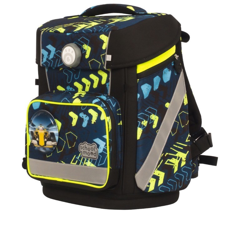 Schulranzen Hero Maxx Air+ 7-tlg. Elias, Farbe: gelb, Marke: School Mood, EAN: 4260673272128, Abmessungen in cm: 30x38x22, Bild 3 von 9