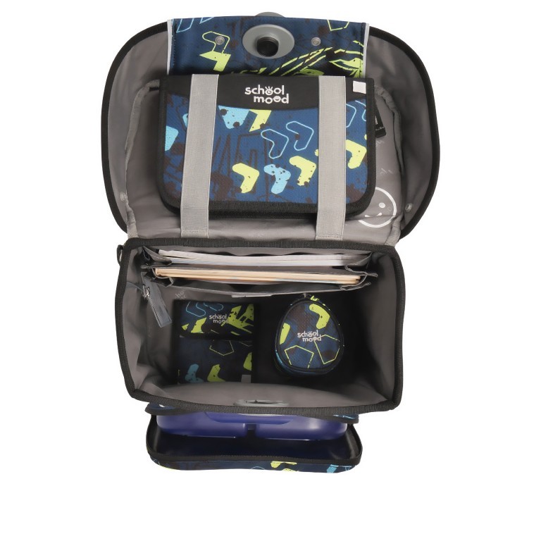 Schulranzen Hero Maxx Air+ 7-tlg. Elias, Farbe: gelb, Marke: School Mood, EAN: 4260673272128, Abmessungen in cm: 30x38x22, Bild 7 von 9