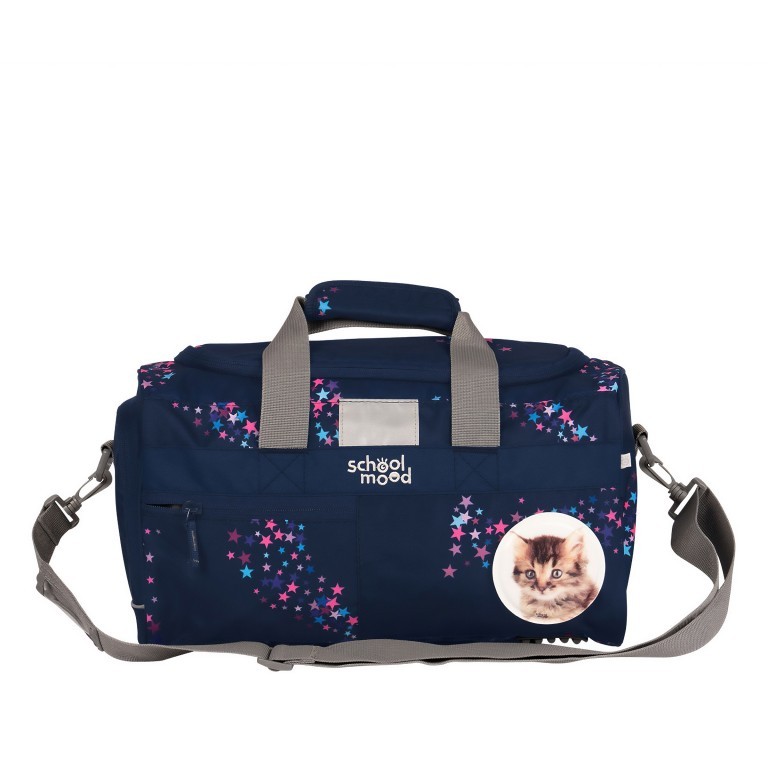 Sporttasche Leni, Farbe: flieder/lila, Marke: School Mood, EAN: 4260673270360, Abmessungen in cm: 39x20x22, Bild 1 von 4