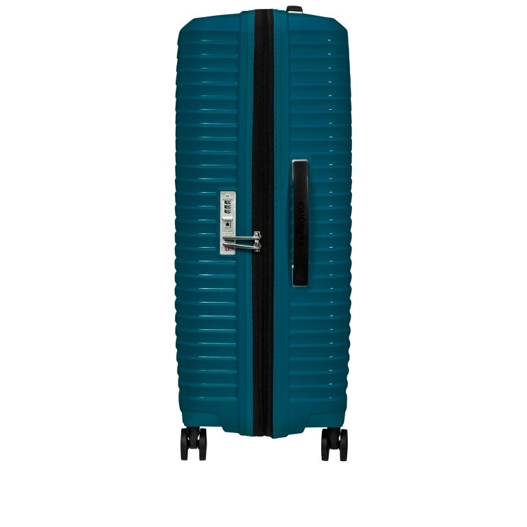 Koffer Upscape Spinner 75 erweiterbar auf 114 Liter Petrol Blue, Farbe: blau/petrol, Marke: Samsonite, EAN: 5400520195951, Abmessungen in cm: 51x75x30, Bild 3 von 12