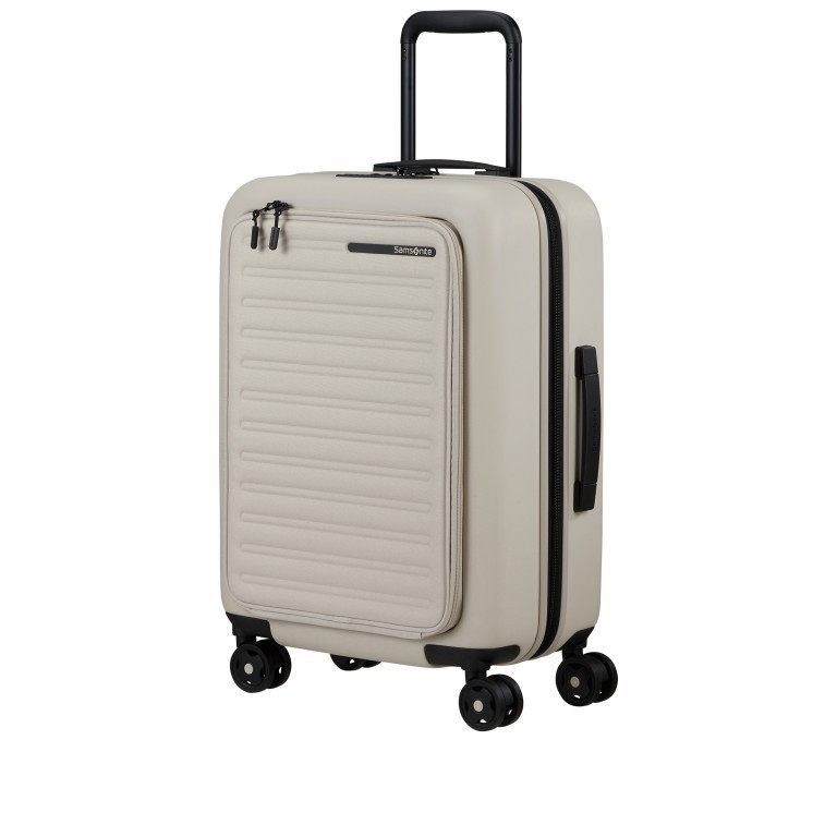 Koffer Stackd Spinner 55 Sand, Farbe: beige, Marke: Samsonite, EAN: 5400520195609, Bild 2 von 14