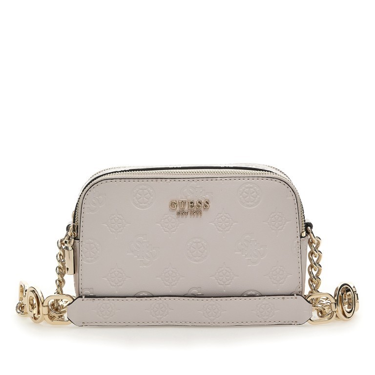 Umhängetasche Galeria Camera Bag Cream, Farbe: weiß, Marke: Guess, EAN: 0190231699682, Abmessungen in cm: 20x13x7, Bild 1 von 5