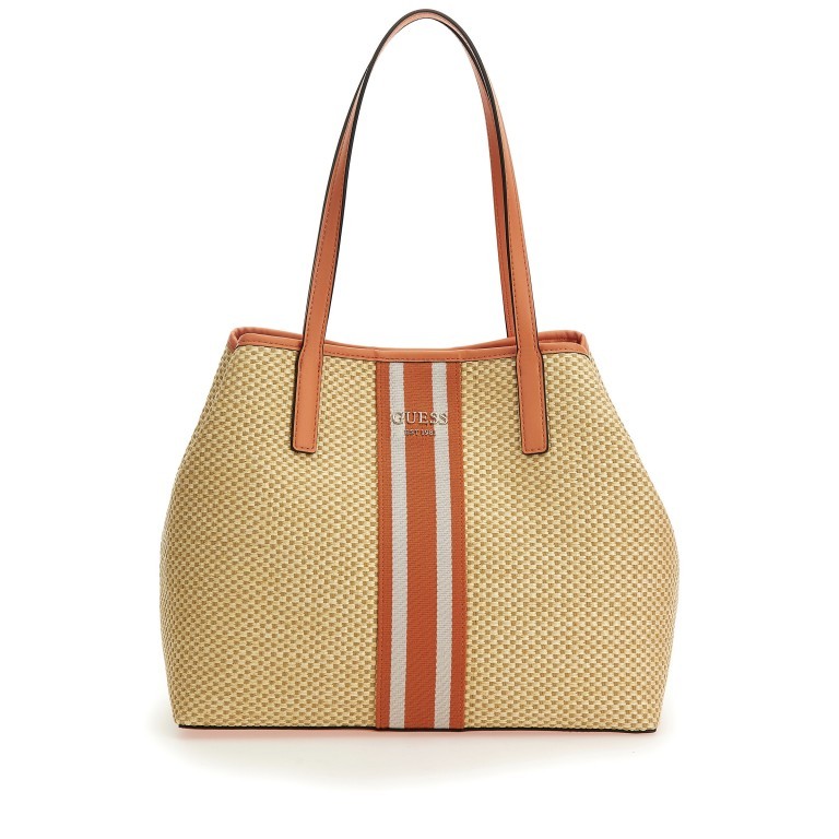 Shopper Vikky Raffia variabel in der Form Bellini, Farbe: orange, Marke: Guess, EAN: 0190231723110, Abmessungen in cm: 32x37x15, Bild 1 von 1