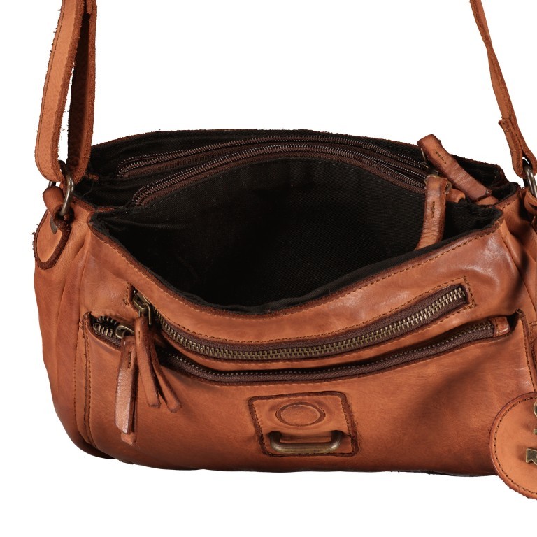 Satteltasche Anchor-Love Rosi AL-11883 Charming Cognac, Farbe: cognac, Marke: Harbour 2nd, EAN: 4046478064157, Abmessungen in cm: 27x22.5x7, Bild 6 von 6