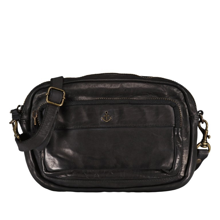 Umhängetasche Anchor-Love Tiara AL-13318 Dark Ash, Farbe: anthrazit, Marke: Harbour 2nd, EAN: 4046478064249, Abmessungen in cm: 21x14x4, Bild 1 von 6