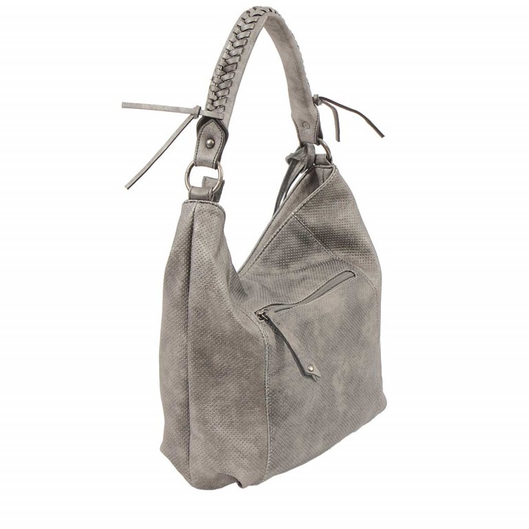 Beuteltasche Romy 10210 Dark Grey, Farbe: grau, Marke: Suri Frey, Abmessungen in cm: 40x36x12, Bild 3 von 4