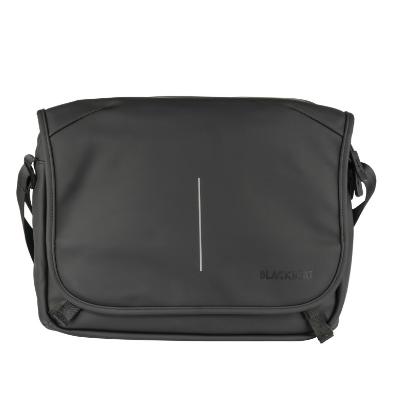 Kuriertasche Schwarz, Farbe: schwarz, Marke: Blackbeat, EAN: 8720791043780, Abmessungen in cm: 40x33x12, Bild 1 von 4