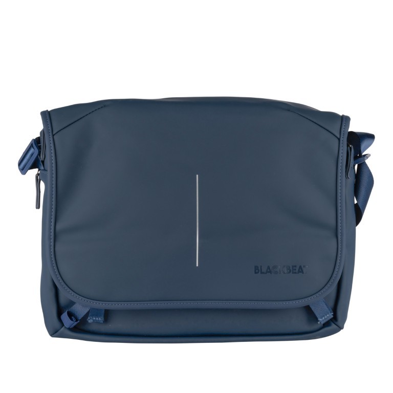 Kuriertasche Navy, Farbe: blau/petrol, Marke: Blackbeat, EAN: 8720791043797, Abmessungen in cm: 40x33x12, Bild 1 von 4