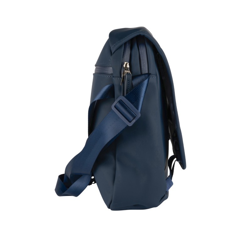 Kuriertasche Navy, Farbe: blau/petrol, Marke: Blackbeat, EAN: 8720791043797, Abmessungen in cm: 40x33x12, Bild 2 von 4