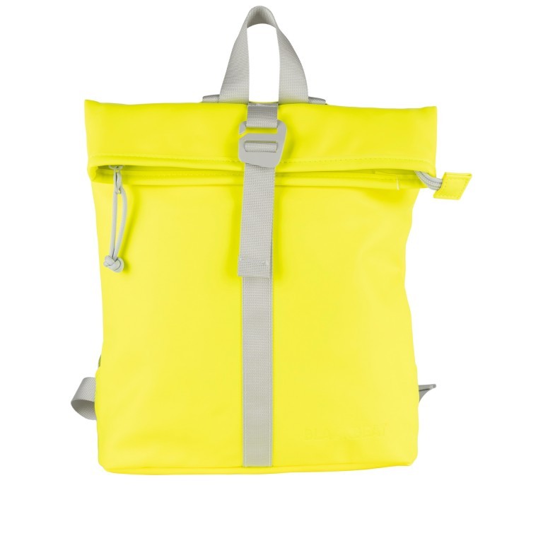 Rucksack Mart mit Rolltop Yellow Neon, Farbe: gelb, Marke: Blackbeat, EAN: 8720791043940, Abmessungen in cm: 27x32x8.5, Bild 1 von 5