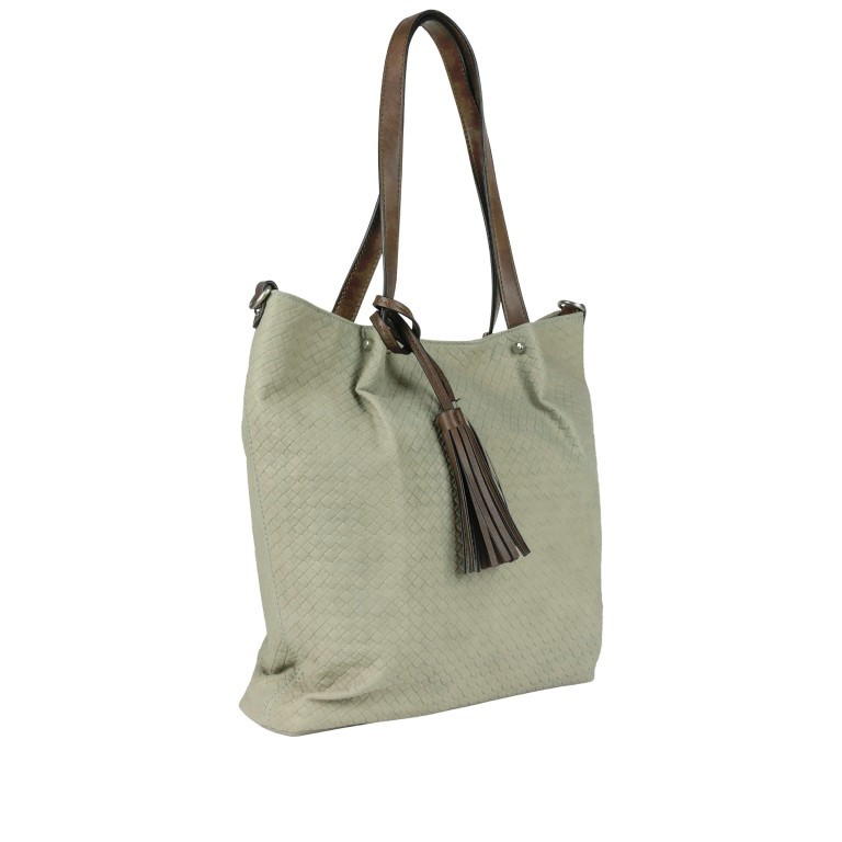 Bag Shopper Bag in Bag Khaki, Farbe: taupe/khaki, Marke: Flanigan, EAN: 4049391384654, Abmessungen in cm: 33x34.5x10, Bild 2 von 10