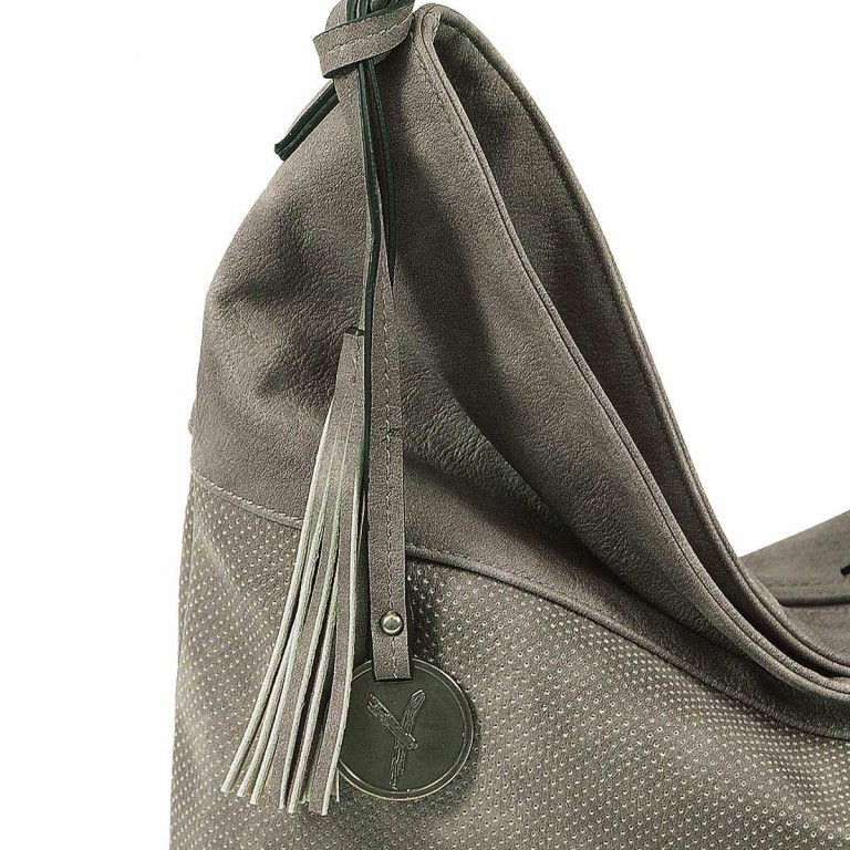 Beuteltasche Romy Dark Grey, Farbe: grau, Marke: Suri Frey, Abmessungen in cm: 42x33x10, Bild 4 von 5