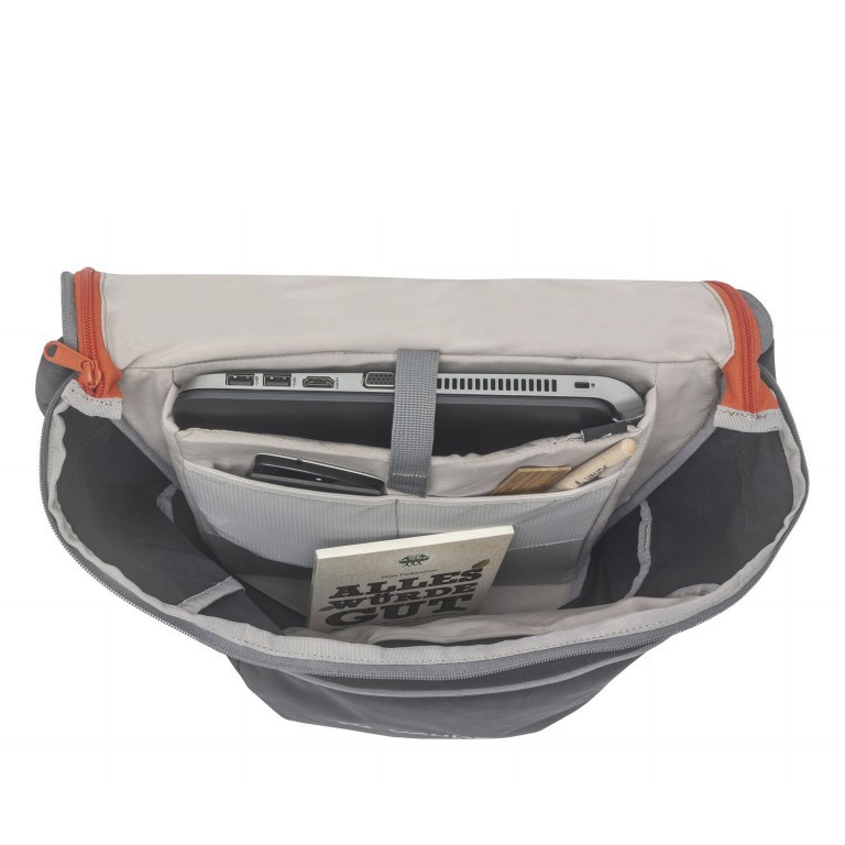 Fahrradtasche / Umhängetasche SortYour Business für Aqua Back Hinterradtaschen Black, Farbe: schwarz, Marke: Vaude, EAN: 4062218267718, Abmessungen in cm: 31x54x15, Bild 4 von 6