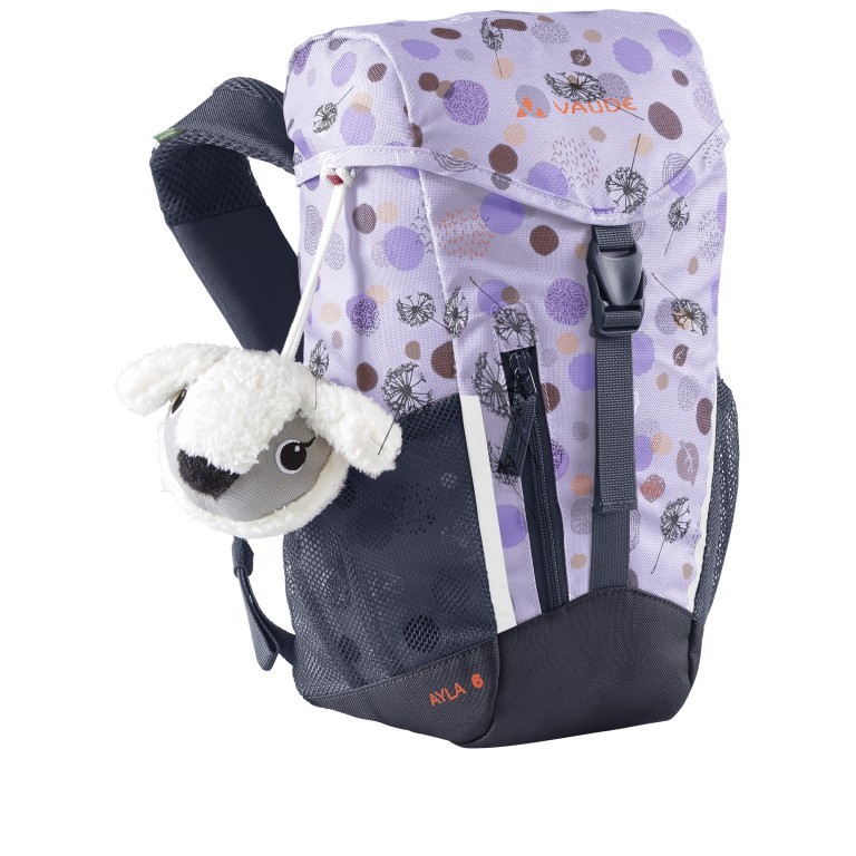 Kinderrucksack Family Ayla 6 Pastel Lilac, Farbe: flieder/lila, Marke: Vaude, EAN: 4062218480223, Abmessungen in cm: 20x30x16, Bild 1 von 5