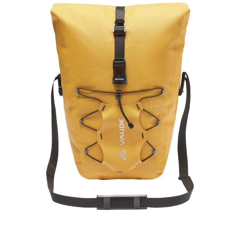 Fahrradtasche Proof Back TR Single für Gepäckträger Burnt Yellow, Farbe: gelb, Marke: Vaude, EAN: 4062218499041, Abmessungen in cm: 34x38x19, Bild 1 von 6